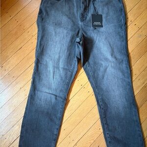 Vera wang Charcoal Stretch Jeans